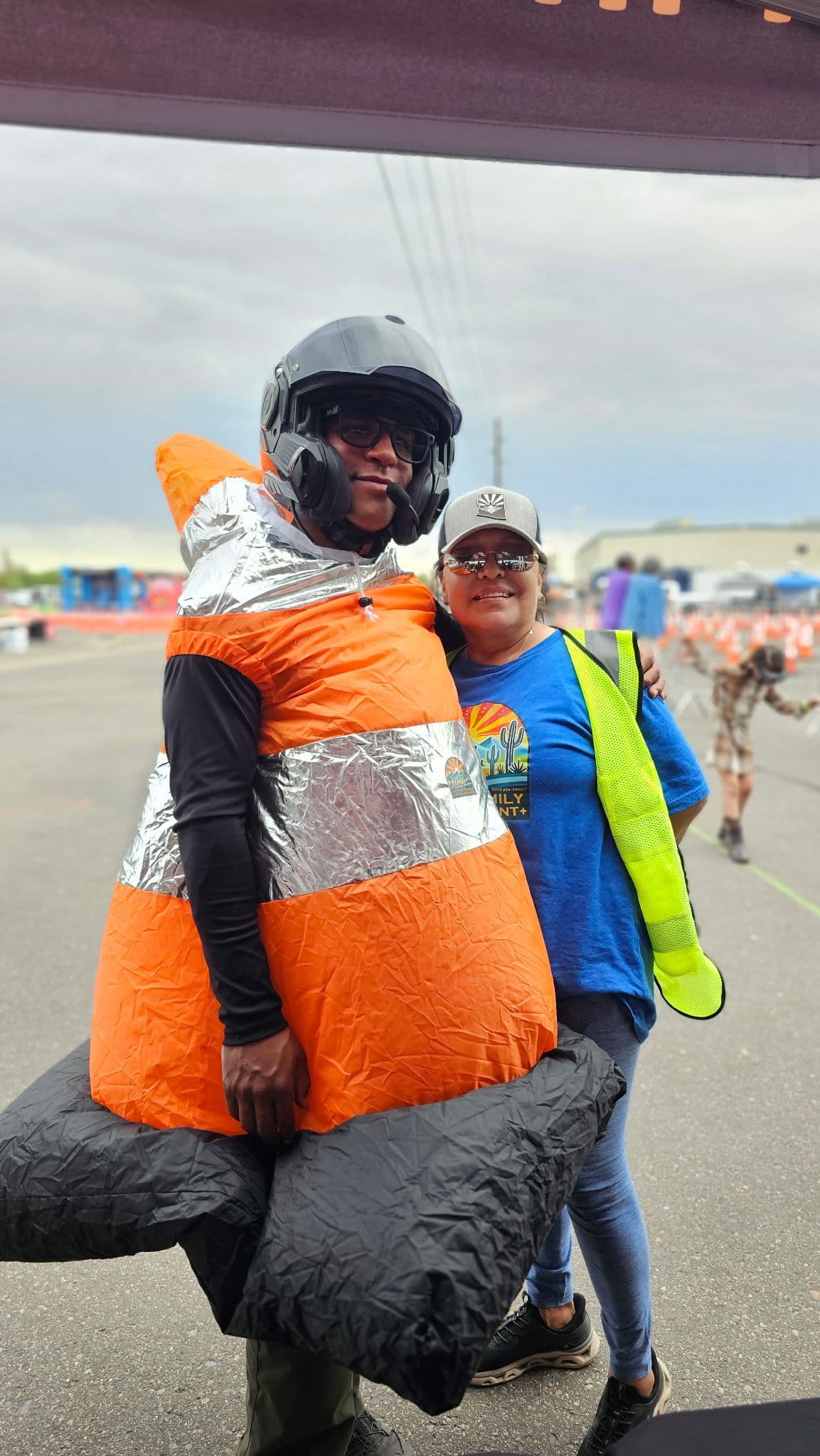 Volunteers in action