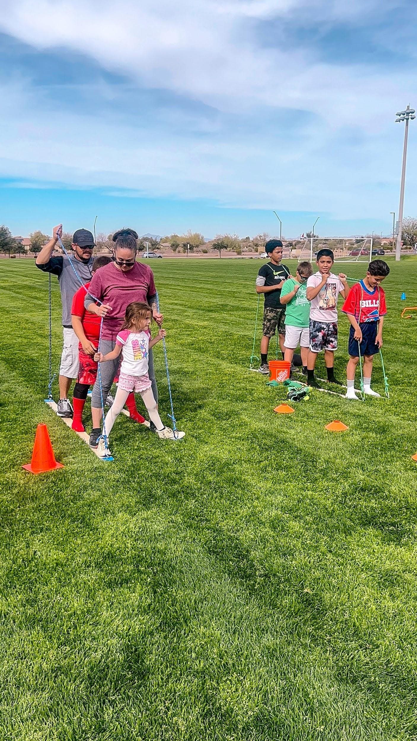Children enjoying outdoor activities