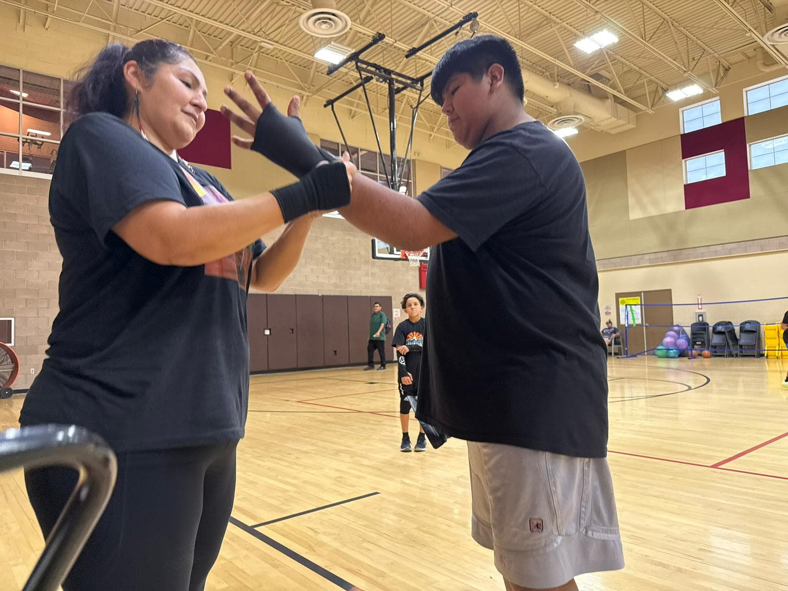 Children engaging in team sports